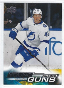 2022-23 Upper Deck Series 2 Young Guns #484 Cole Koepke
