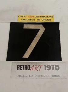 7 - 515 London Bus Route Number Birthday Gift 11” x 9.5” - Picture 1 of 5