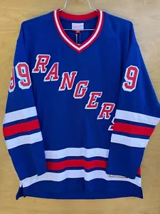 New York Rangers Wayne Gretzky #99 Mitchell & Ness 1996/97 NHL Blue Line Jersey - Picture 1 of 14