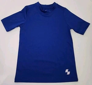 The Childrens Place Sport Dri Fit Swim Shirt Rash Guard Surf Blue Boys M - Picture 1 of 4