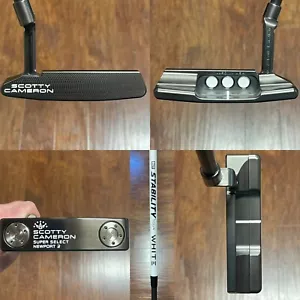 Scotty Cameron Super Select Newport 2 Putter - Stability Tour White Shaft - LH - Picture 1 of 11