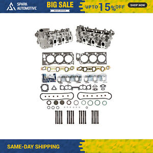 Left & Right Cylinder Head Head Gasket Set w/ Bolts Fit 88-95 Toyota 3.0 3VZE