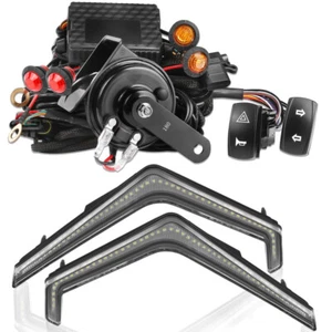 Kit de señal de giro UTV para Polaris Ranger XP 1000 y luces de acento para colmillos delanteros de 2 piezas - Imagen 1 de 24
