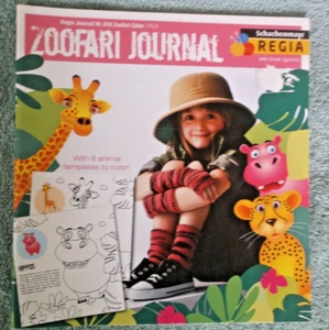 Zoofari Regia Journal Hand Knit Kid Socks Arm Warmers Hats Patterns Schachenmayr - Imagen 1 de 7