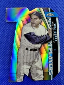 2021 CPDC-65 Yogi Berra Topps actualización cromada jugadores de béisbol platino Yankees - Imagen 1 de 2