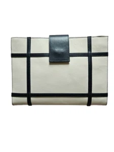 Made in Italy Echt Leder Handtasche Abendtasche Aktentasche Schultertasche - Bild 1 von 12
