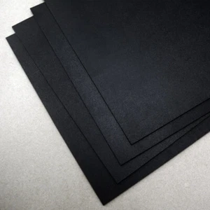 KYDEX Fogli Termoforma Coltello Pistola Fondina Guaina Produzione Plastica Nera Piastra K - Foto 1 di 7