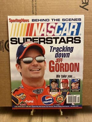 Vintage The Sporting News Magazine - NASCAR Superstars 2004 Jeff Gordon Foto 1 de 2