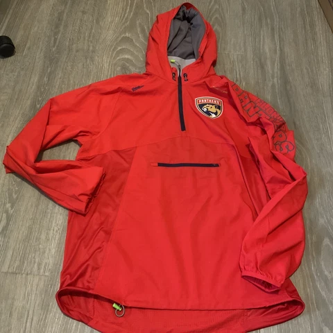 Reebok Florida Panthers Center Ice Lightweight Jacket Men’s Size: Medium Used Cover