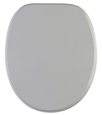 SANILO WC SITZ TOILETTENDECKEL KLODECKEL KLOBRILLE DECKEL TOILETTENSITZ MANHATTAN GRAU