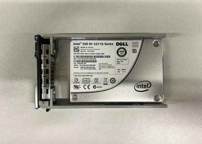 7C7FK DELL INTEL 400GB 6G SATA 2.5" SFF SSD SOLID STATE DRIVE SSDSC2BA400G4R - Image 1 of 2