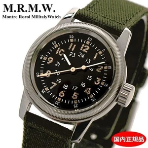 Vintage M.R.M.W. Montre Leroi Type A-17A Military Watch Manual Rare SMmhMT - Picture 1 of 9