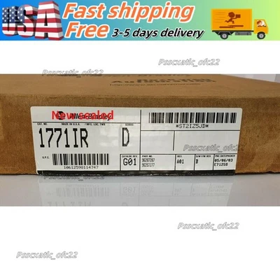 Módulo de entrada RTD analógico 1771-IR 1771IR PLC-5 6 canales 3 cables EE. UU. Impuestos gratuitos Foto 1 de 3