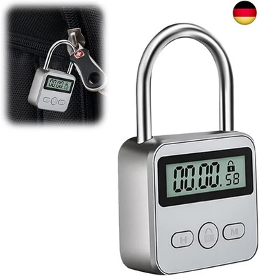 CJBIN Digitale Zeitschloss, Time Lock mit LCD-Display, Küchensafe Zeitschloss  - Bild 1 von 4