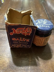 Jonesboro, Arkansas Nash’s Salve Nash Brothers drug Company 1900s - Picture 1 of 5