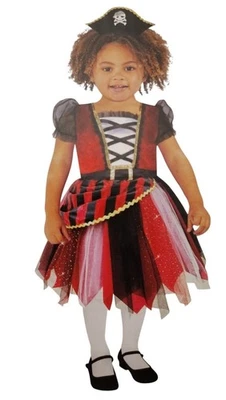 Bebé Niñas 6 a 12 Mo Alta Mar Cutie Pirata Vestido Disfraz Halloween Foto 1 de 4