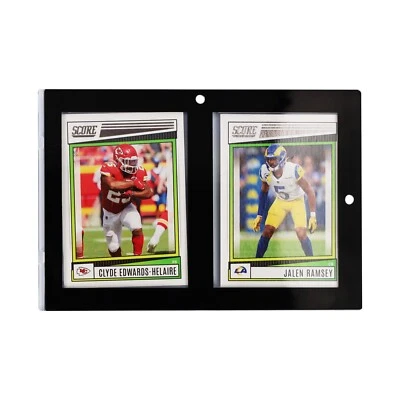 BCW Magnetic 2 Card Sports Trading Card Display Case Holder up to 35Pt - Image 1 of 4