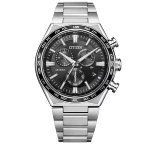 CITIZEN ATTESA CB5966-69E ACT Line Photovoltaic Eco-Drive Radio Japan import new - Picture 1 of 3