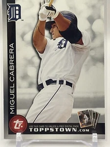 Miguel Cabrera (Detroit Tigers) 2010 Topps Topps Topps Toppstown Insert Card #TTT15 - Bild 1 von 2