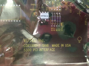VUTEK 5300 PCI INTERFACE AA70203 NON POPULATED SIDE, BRAND NEW! - Picture 1 of 6