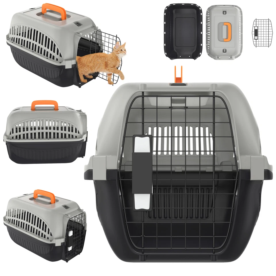Hundebox Hundetransportbox Hunde Katzen Katzentransportbox Katzenbox für Reisen - Bild 1 von 4
