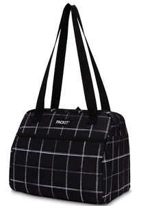 NEW Packit Freezable Hampton Lunch Bag Black - Picture 1 of 5