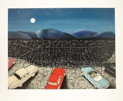 One Summer Night limited edition signed serigraph by Linnea Pergola - Image 1 of 3