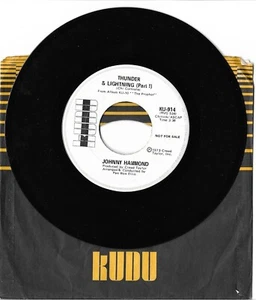 Johnny Hammond: "Thunder And Lightning (Part 1)" - rare Promotional - Near Mint! - Picture 1 of 1