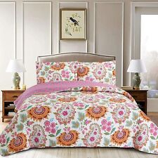 Veneto Floral 3-Piece Quilt Set, Bedspread, Coverlet