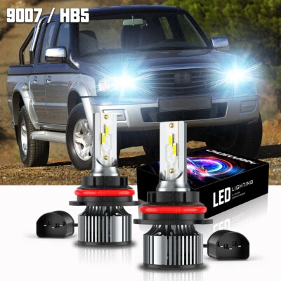 9007 LED Faro alto y bajo bombillas para Mazda B2300 B2500 B3000 B4000 1994-2010 - Imagem 1 de 4