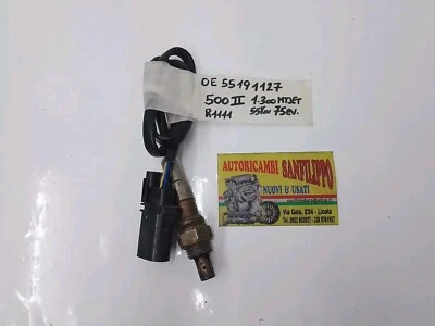 Sonda Lambda Fiat 500 II DAL 2007 A 2014 1300 MTJET 75 CV OE 55191127 5FILI 6PIN - Immagine 1 di 4