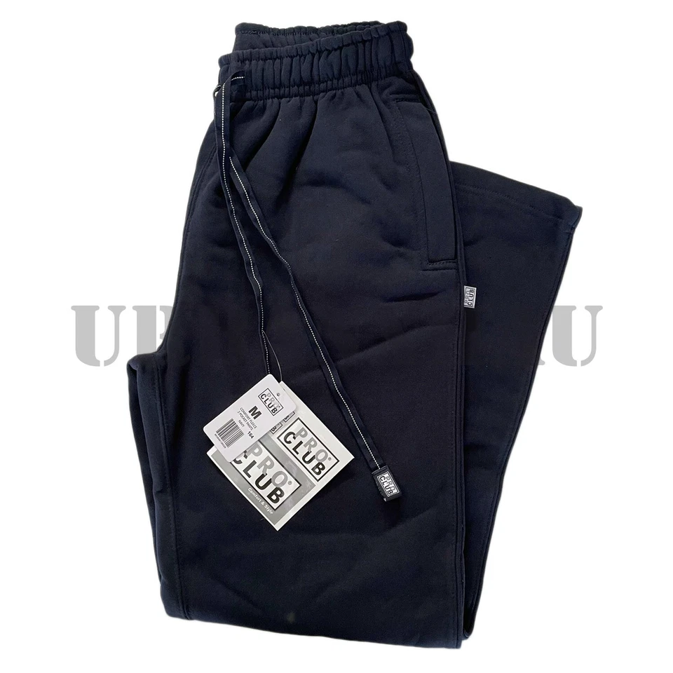 PRO CLUB MEN'S FLEECE COMFORT  SWEATPANTS *4 COLORS S-3XL - Image 1 of 1