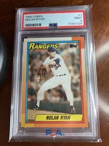 1990 Topps #1 Nolan Ryan PSA 9 MINT - Bild 1 von 2