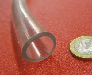 PVC Tubing, Clear, 7/8" OD x 5/8" ID x 1/8" Wall x 25 Foot Coil - Picture 1 of 6