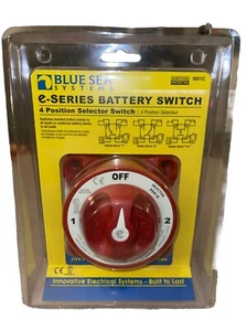 Blue Sea e-Series Battery Switch Selector #9001E New 4c - Picture 1 of 2