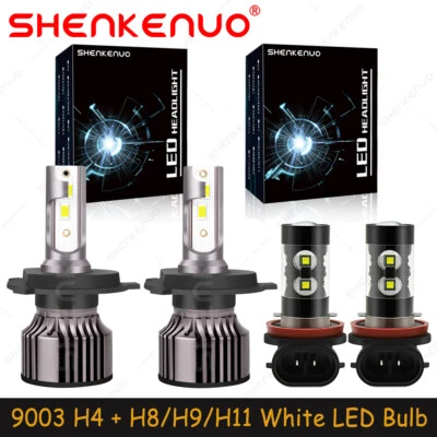 Faros LED blancos para Mitsubishi Mirage 2014-2016 bombilla luz antiniebla alta baja V25 Foto 1 de 4