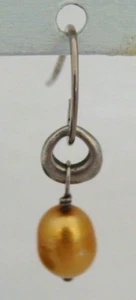 ÚNICO Pendiente Colgante Silpada W1431 Plata de Ley y Perla de Cobre - Imagen 1 de 4