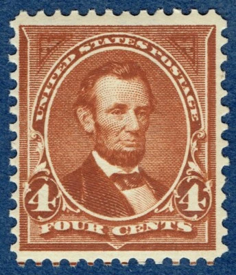 [st7160] USA 1898 Scott#280b MNH 4c orange brown cv:$80 - Image 1 of 2