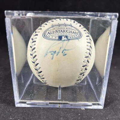 RYAN HOWARD RAWLINGS 2008 YANKEE STADIUM ALL-STAR GAME SIGNED BASEBALL JSA COA - Image 1 of 4
