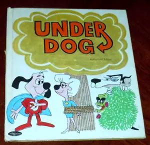 UNDERDOG Tell-A-Tale Book  (WHITMAN 1966)  KEY:  1st App in Print ENERGY PILL - Picture 1 of 5