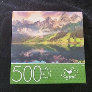 500 Piece Jigsaw Puzzle Multicolor Colorful Landscape Cardinal