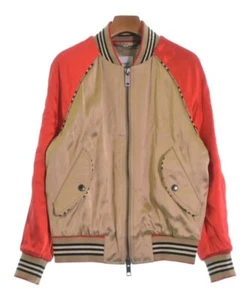 BURBERRY Varsity Jacket BeigexRed 36(Approx. XS) 2200481790539 - Picture 1 of 11