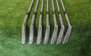 Daiwa Advisor DG-8201 Forged Blade Iron Set 3-9 Steel Shafts Stiff Flex Dynamic - Picture 1 of 13