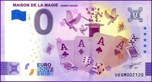 UEGM / MAISON DE LA MAGIE / BILLET 0 € / NULL EURO-SCHEIN / 0 € 2023-2 - Picture 1 of 1