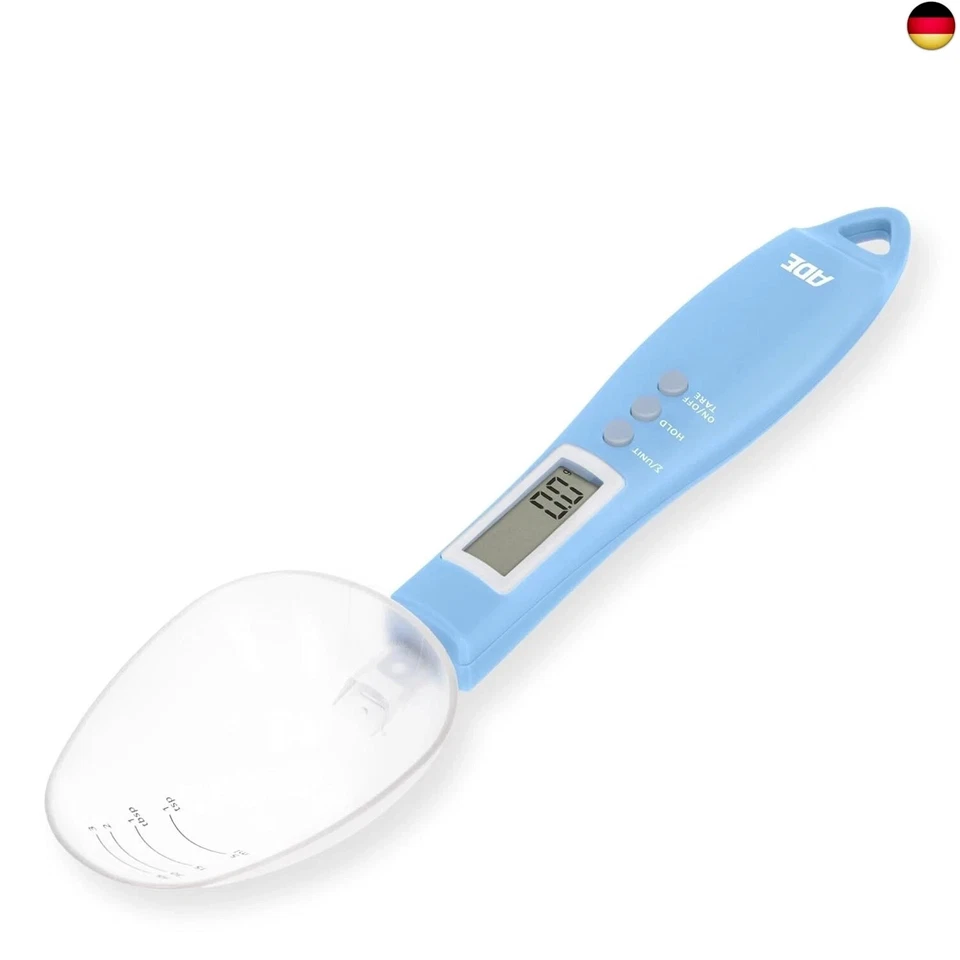 ADE Digitale Löffelwaage präzise auf 0,1 g | exakte Küchenwaage bis 300 g | Fe - Bild 1 von 4