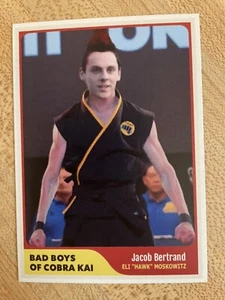Tarjeta personalizada Bad Boys Of Cobra Kai Jacob Bertrand As Hawk - Imagen 1 de 2