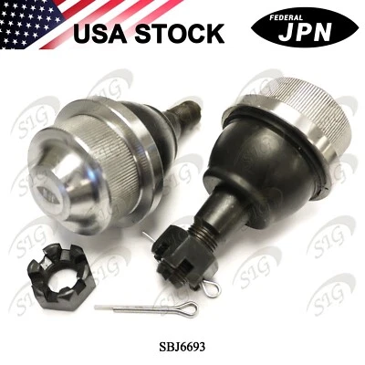 Para 2007 GMC Sierra 1500 HD clássico suspensão dianteira juntas esféricas inferiores K6693 2 peças - Imagem 1 de 4