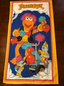 Henson Fraggle Rock Curtain Fabric Panel 2 yds x 45" RARE - Picture 1 of 6