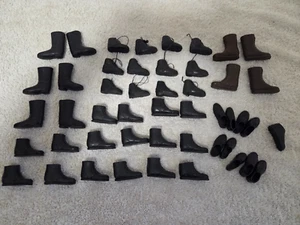 Vintage Action Man - Palitoy - Job lot of different boots / shoes - Picture 1 of 9