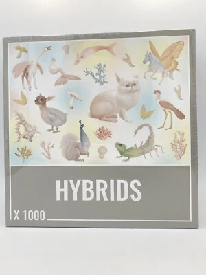 NEW Cloudberries Jigsaw Puzzle • HYBRIDS • 1000 Pieces Weird Animals UK SEALED - Image 1 of 4